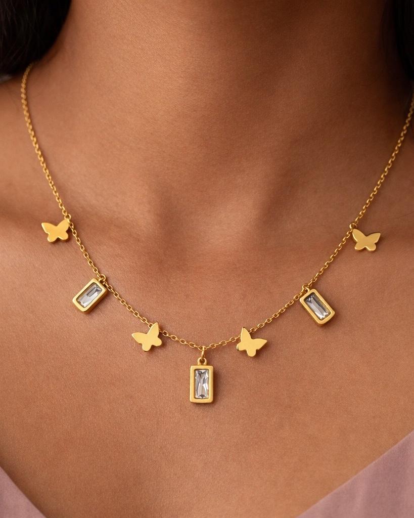 Butterfly Charm Necklace