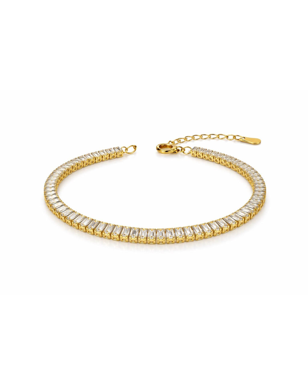 Crystal Baguette Stone Bracelet