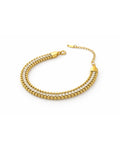 Double Layered Zircon Bracelet