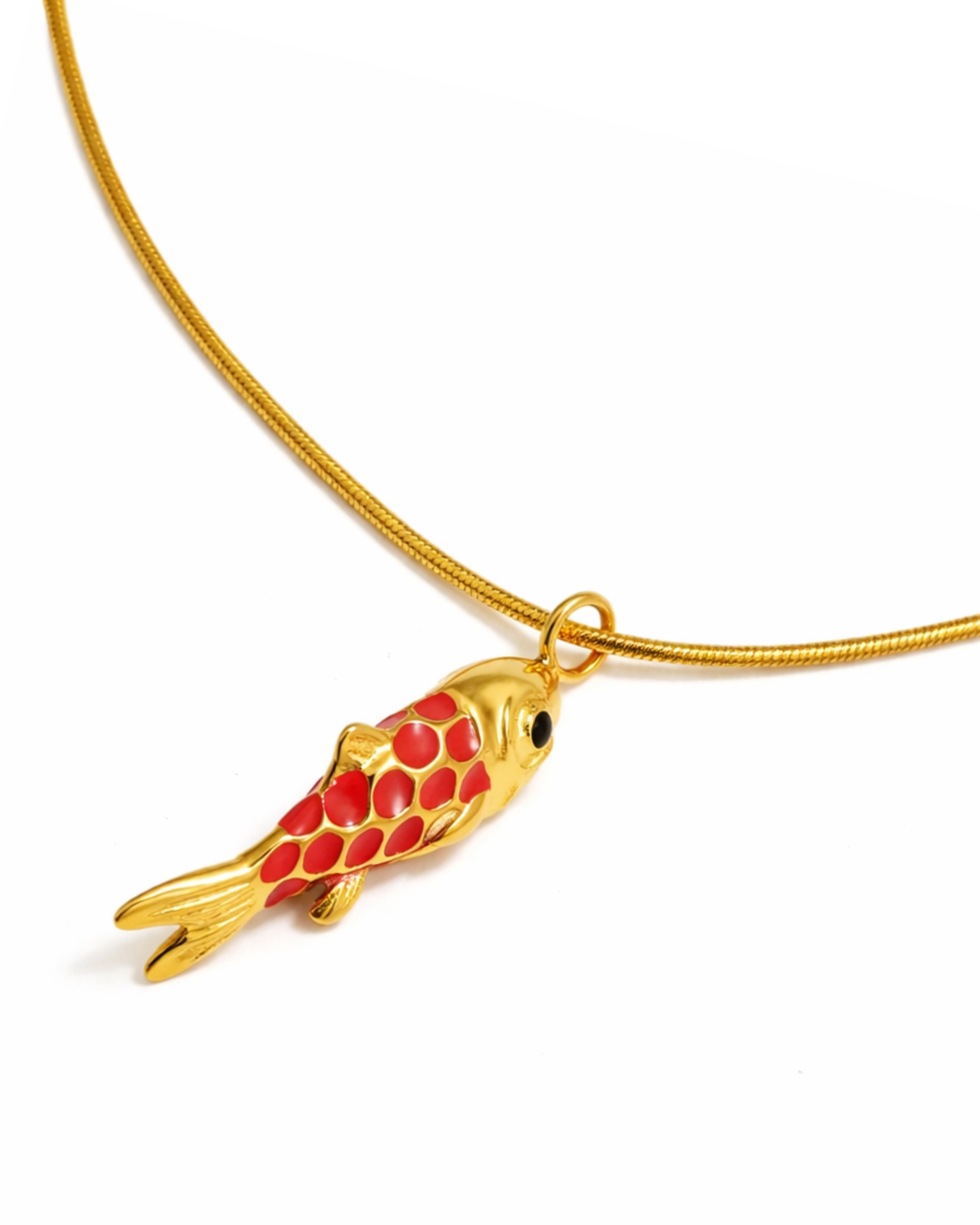 Lucky Koi Fish Necklace