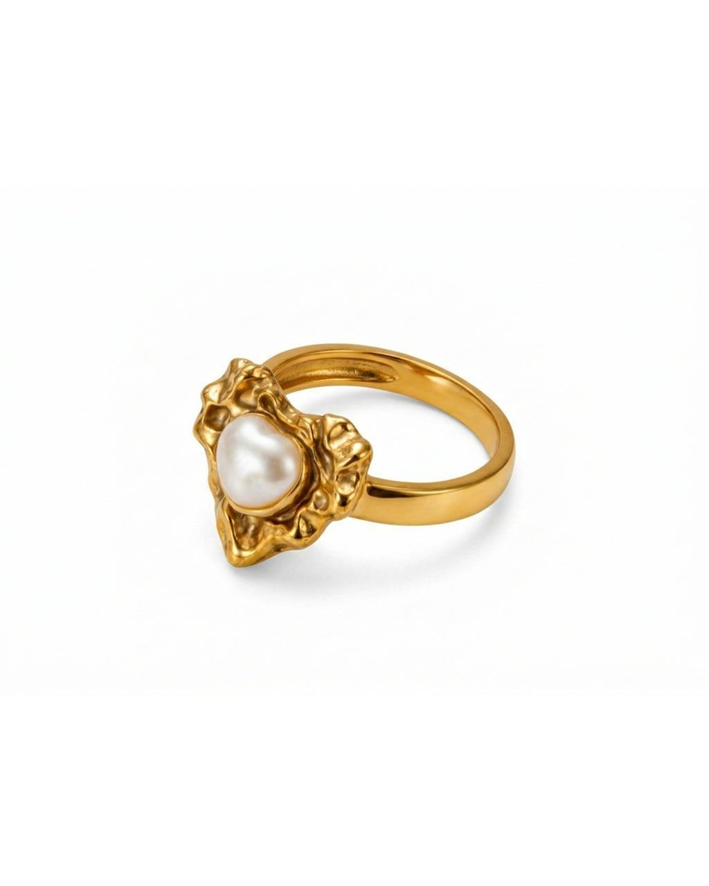 Molten Heart Statement Ring