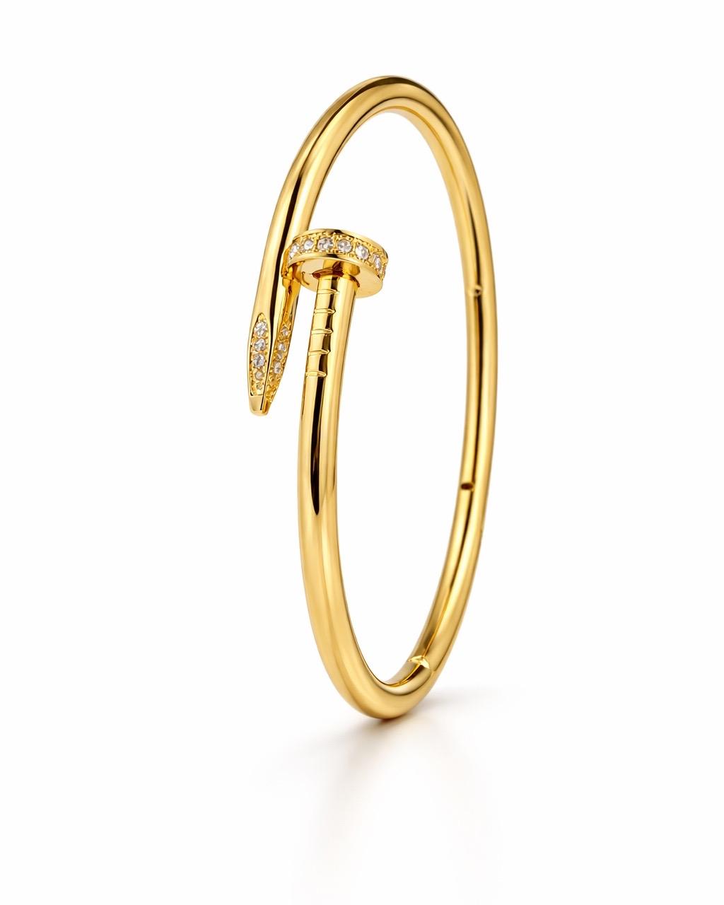 Nail Bangle Bracelet