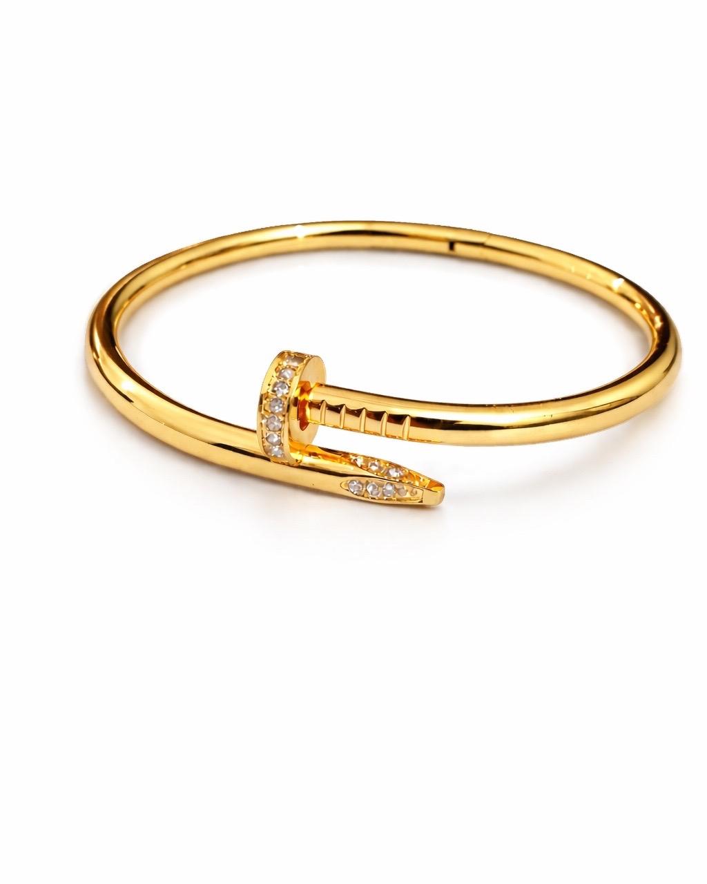 Nail Bangle Bracelet
