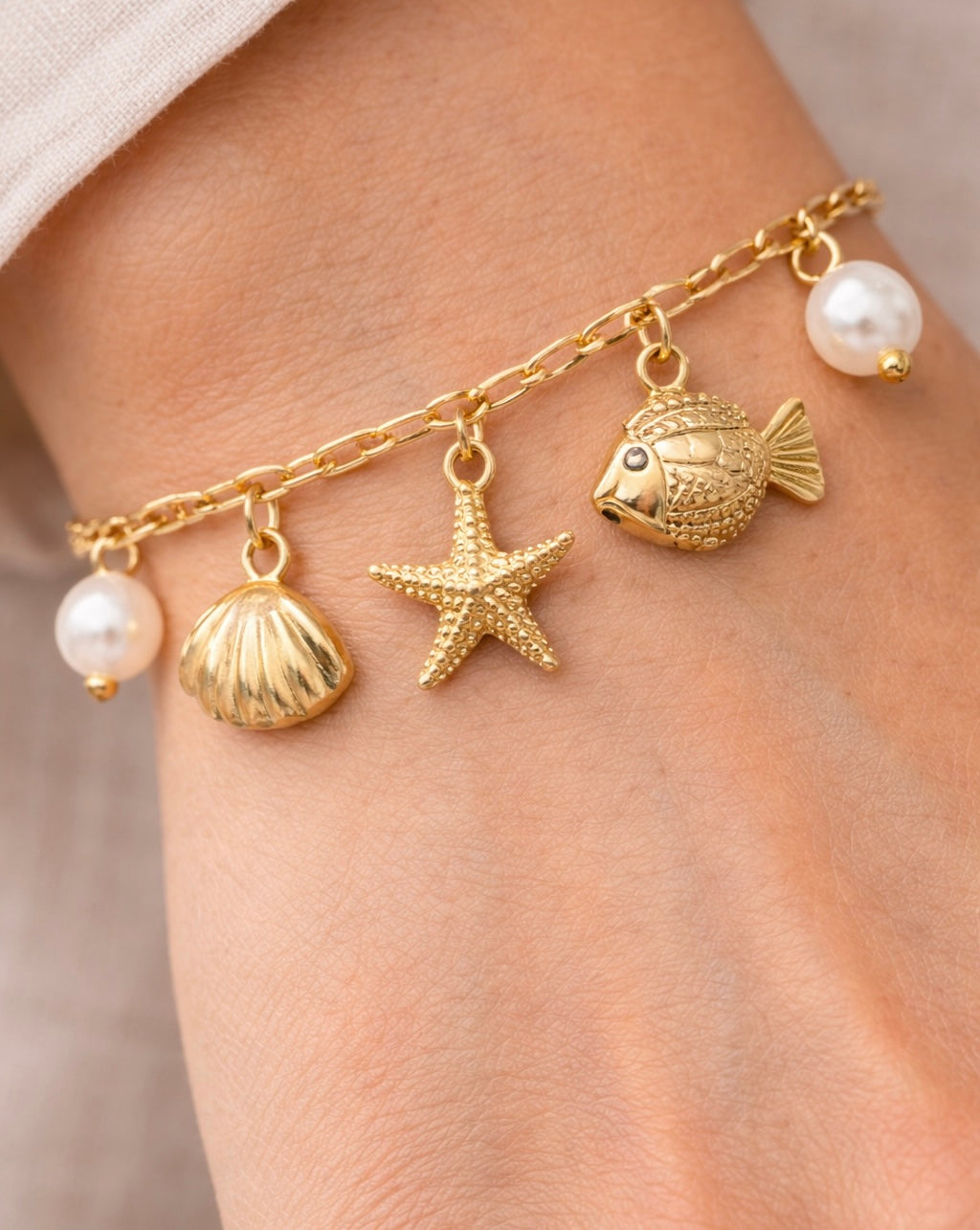 Ocean Charm Bracelet