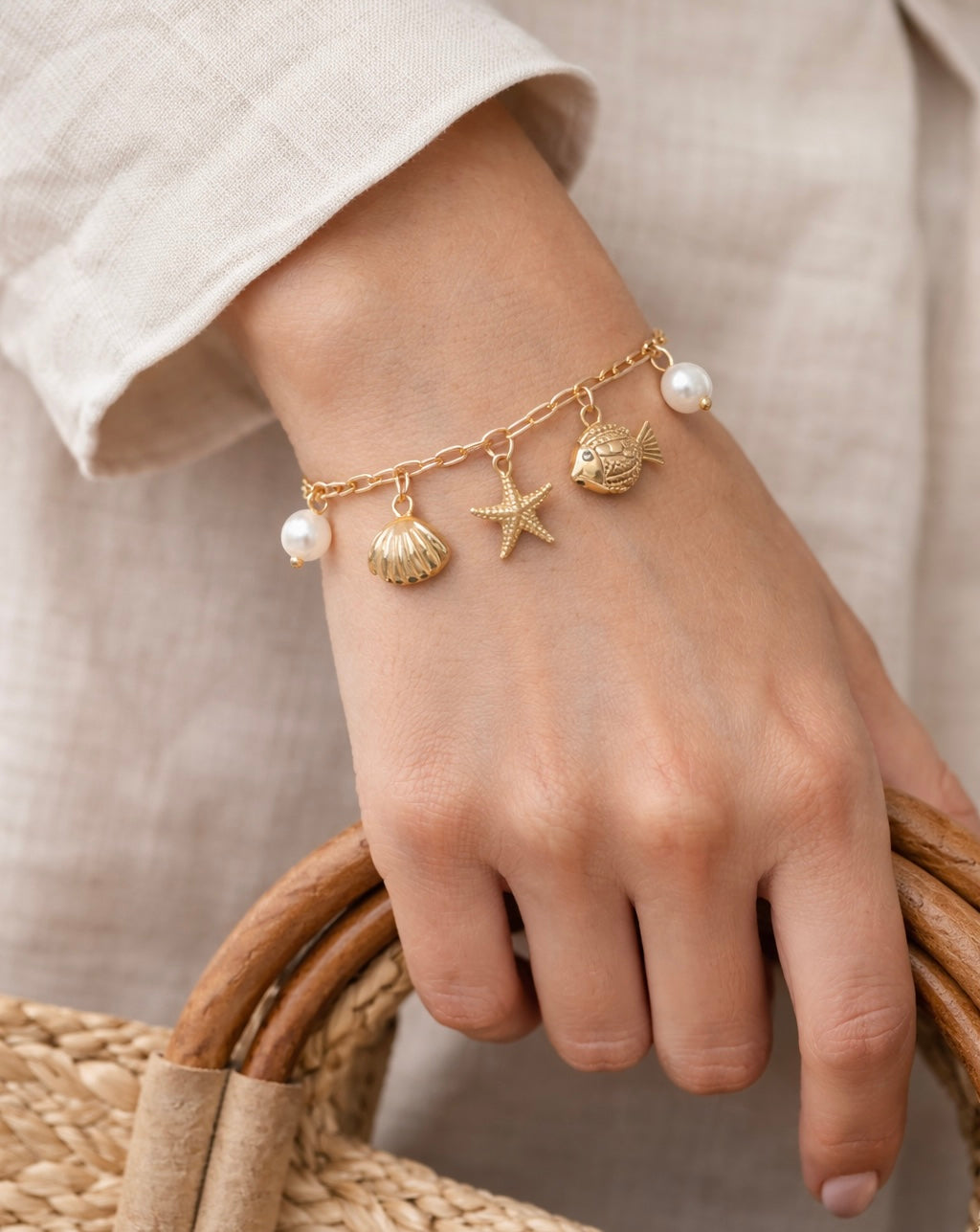 Ocean Charm Bracelet