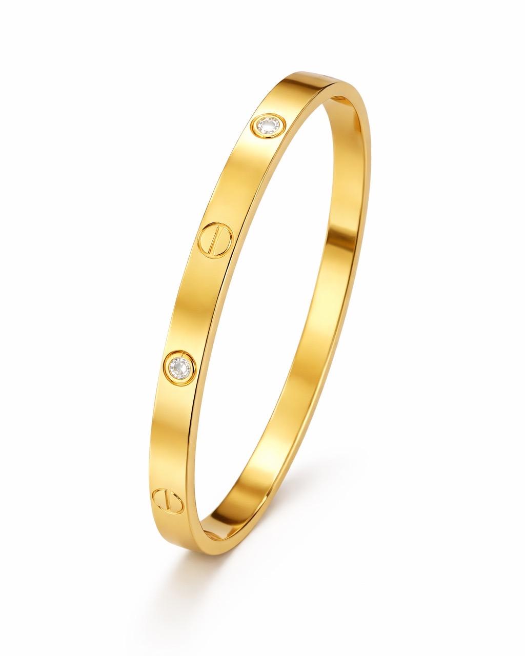 Screw Bangle Bracelet