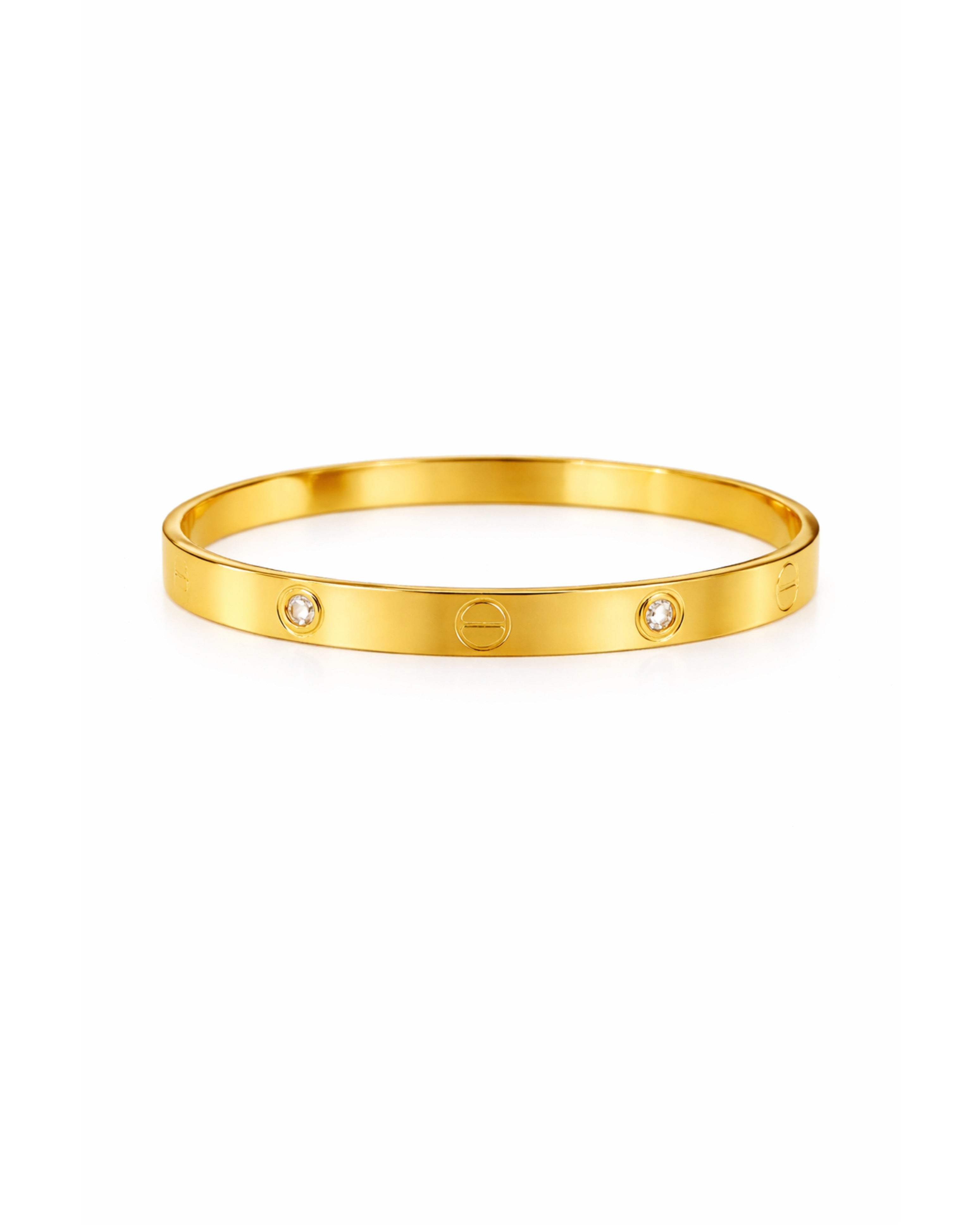 Screw Bangle Bracelet