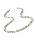 Silver Zircon Tennis Bracelet