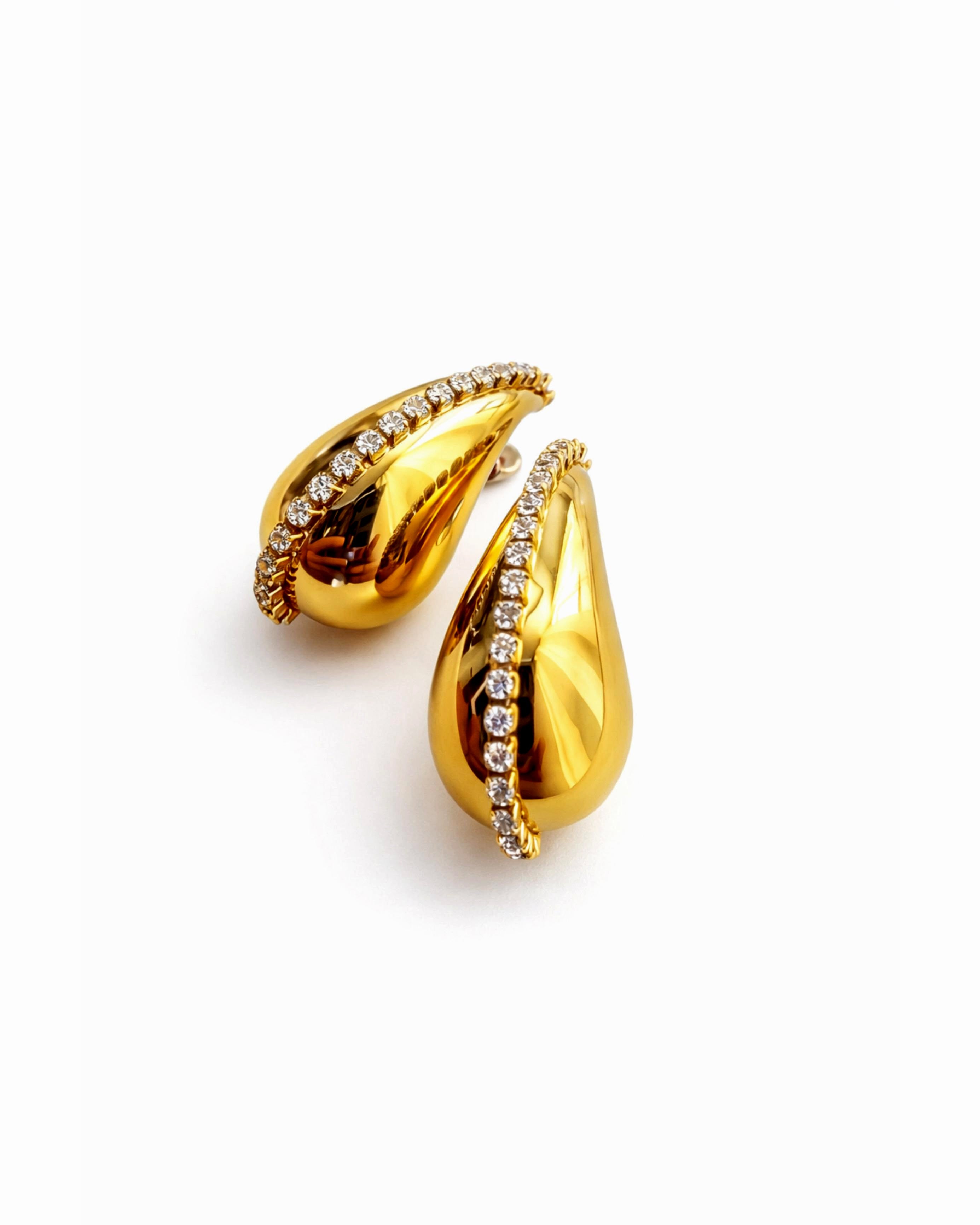 Teardrop Statement Earrings