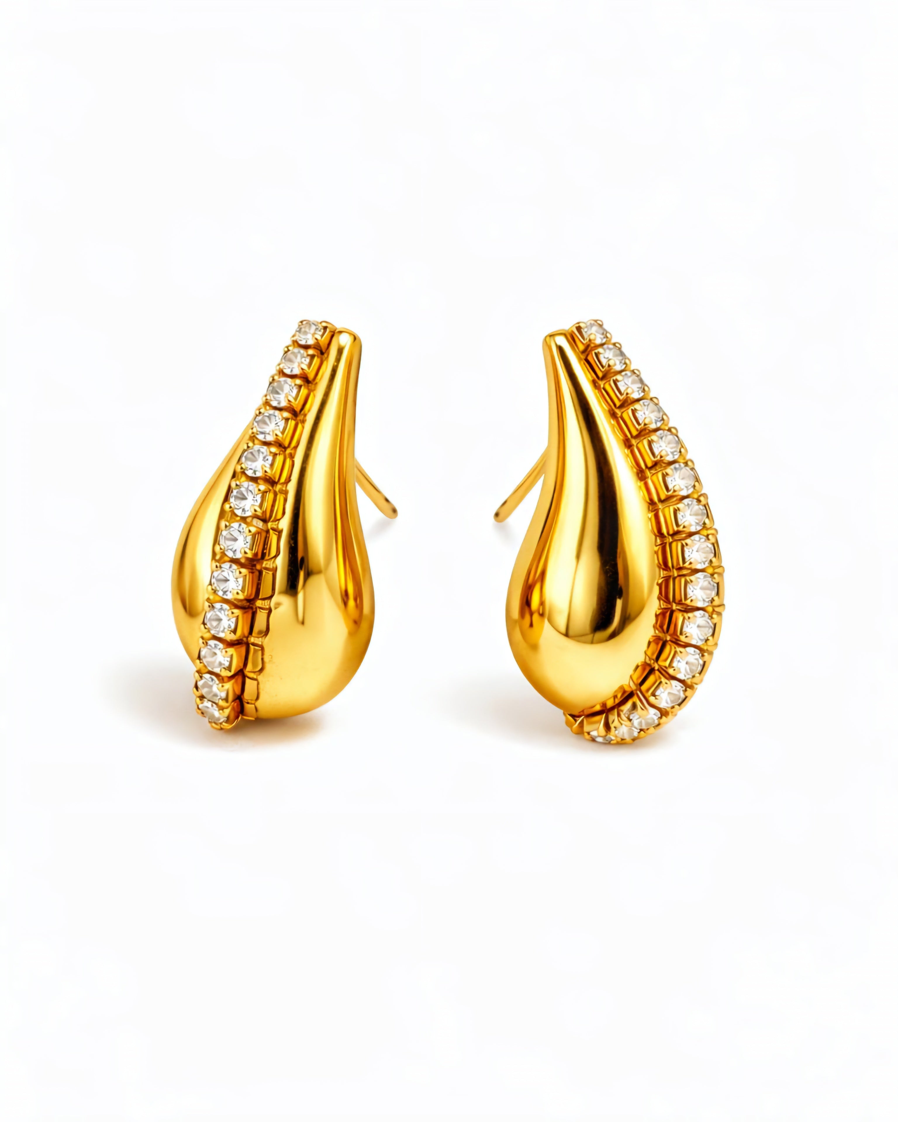 Teardrop Statement Earrings